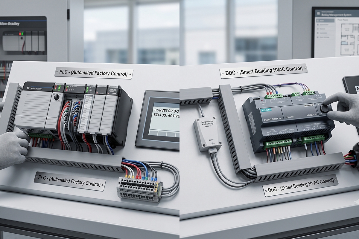 PLC y DDC: Similitudes y Diferencias